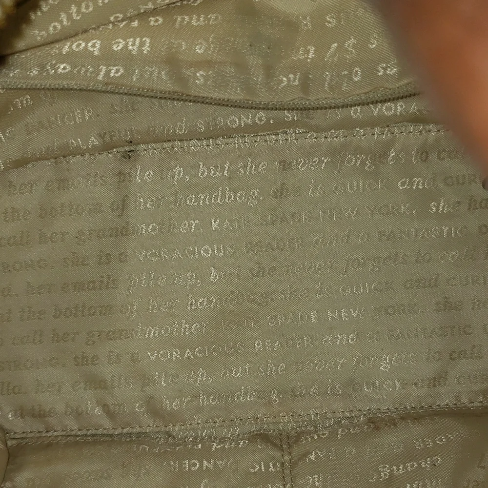 Kate Spade Light Purple Satchel with Bow and Scarf - Picture 9 of 14